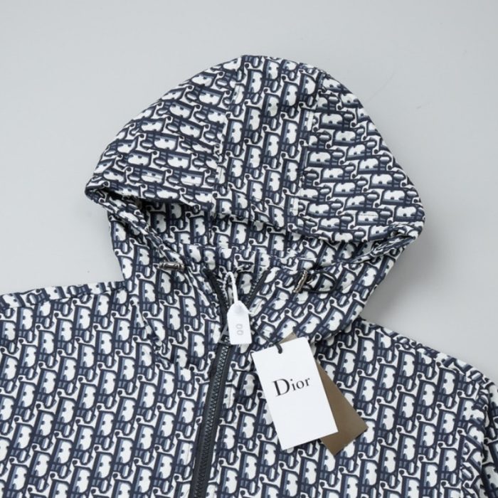 Jacket Dior Monogram Hooded DO046 - Image 4