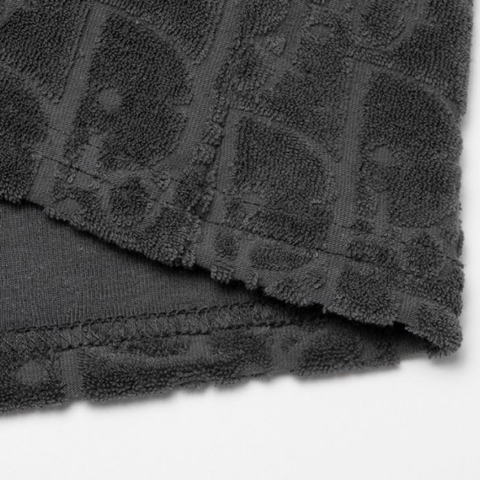 Short Dior Monogram Black Drawstring DO056 - Image 8