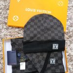 Louis Vuitton Beanie + Scarf LV122 - Image 3