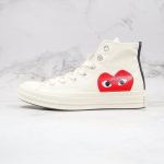Converse Chuck Taylor All Star 70s X Comme des Garçons Play Long Shaft White CVW002 - Image 5