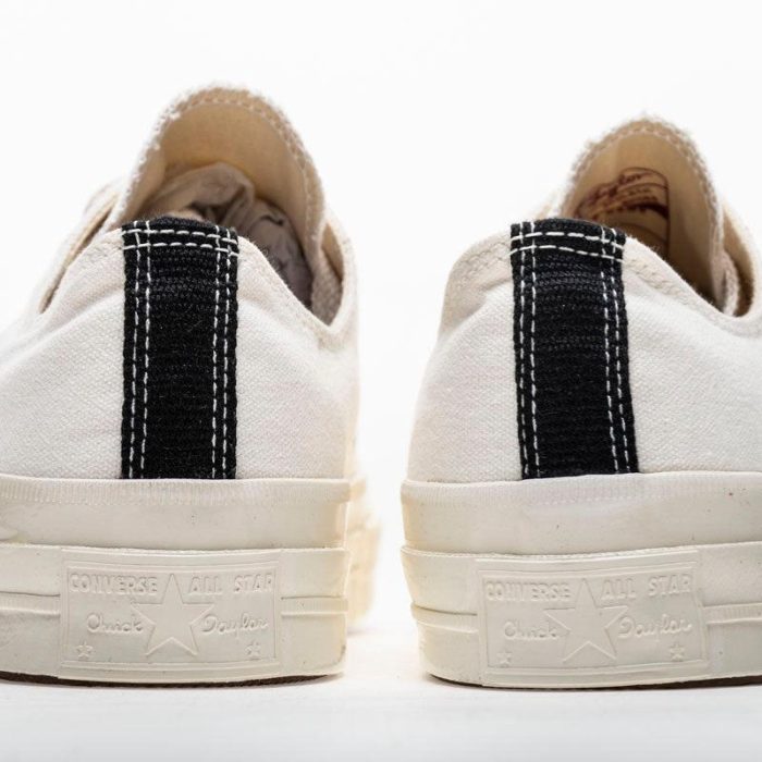Converse Chuck Taylor All Star 70s X Comme des Garçons Play White CVW004 - Image 4