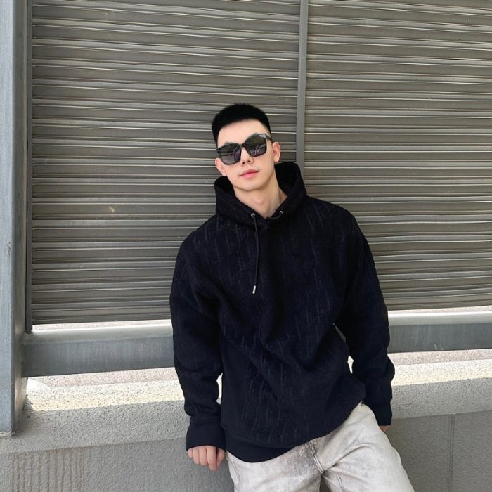 Hoodie Dior Black DO086 - Image 13