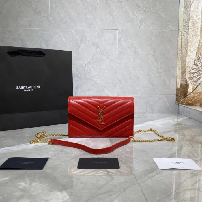 Yves Saint Laurent Cassandra Wallet On Chain YSL014 - Image 12