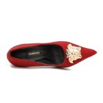 Versace Medusa Decollete Studded Pointed Toe Pump VSC009 - Image 13