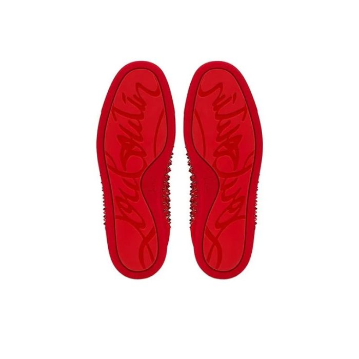Christian Louboutin Spikes High Top Skateboarding Shoes CL009 - Image 13