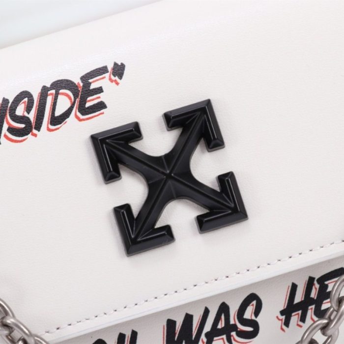 Jitney Slogan-Print Wallet Off-White OFF033 - Image 17