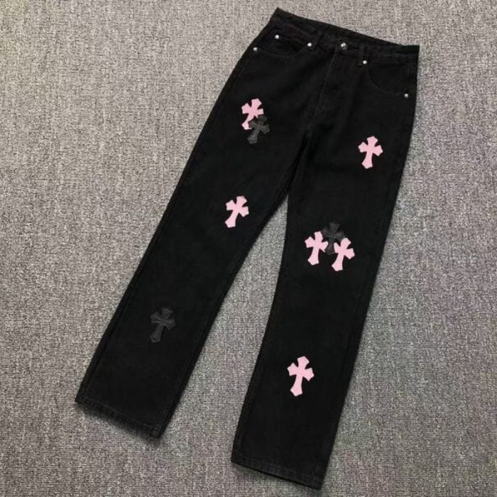 Jeans Chrome Hearts CH091 - Image 2
