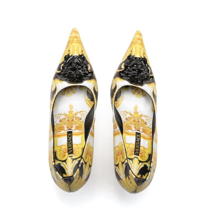 Versace Medusa Decollete Barocco Toe Pump VSC008 - Image 4