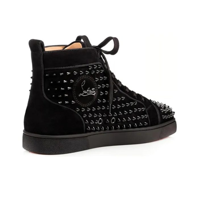 Christian Louboutin Spikes High Top Skateboarding Shoes CL009 - Image 2