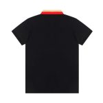 Burberry Striped Collar Polo Shirt BY023 - Image 3