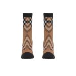 Burberry Vintage Check 110mm Sock Boots BY019 - Image 3
