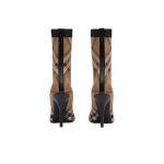 Burberry Vintage Check 110mm Sock Boots BY019 - Image 4