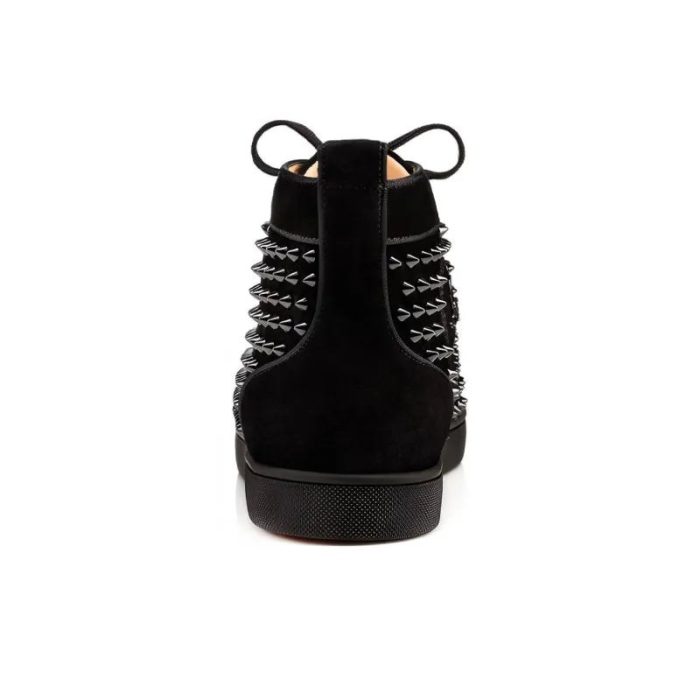 Christian Louboutin Spikes High Top Skateboarding Shoes CL009 - Image 4