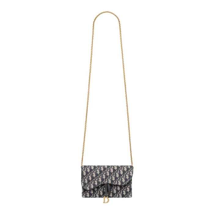 Pochette Dior Saddle Jacquard Oblique DOW003 - Image 3