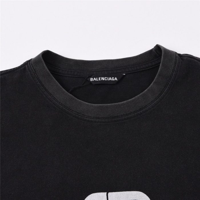 T-shirt Balenciaga Black BL130 - Image 5
