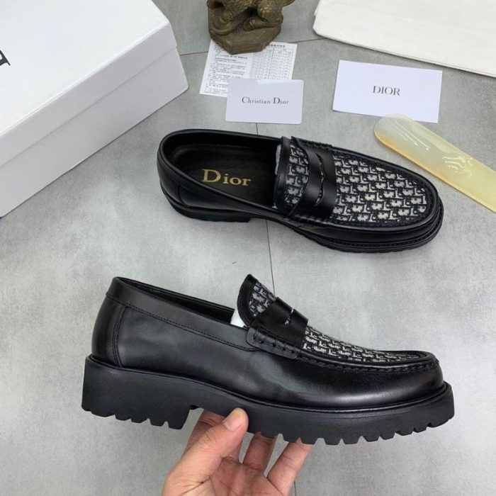 Christian Dior Loafer Black DO082 - Image 4