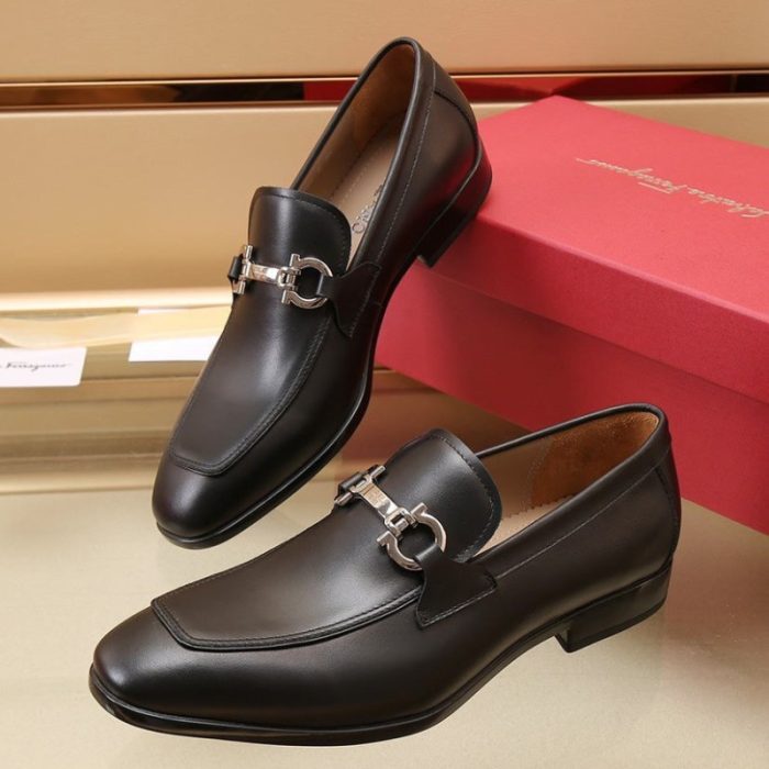 Ferragamo Gancini Ornament Loafer FG007 - Image 5