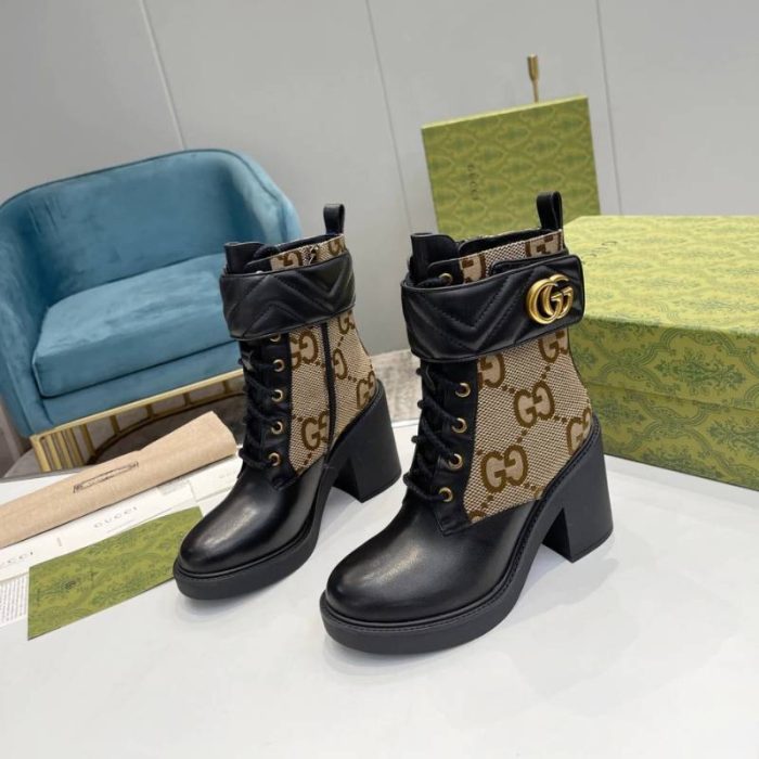 Gucci Ankle Boot 8cm GC167 - Image 4