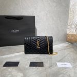 Yves Saint Laurent Small Envelope Chain Wallet YSL012 - Image 8