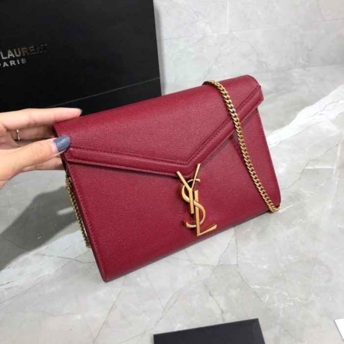 Yves Saint Laurent Cassandra Chain Wallet YSL013 - Image 9
