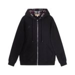 Burberry Embroidered King Logo Zip-Up Hoodie BY021 - Image 10