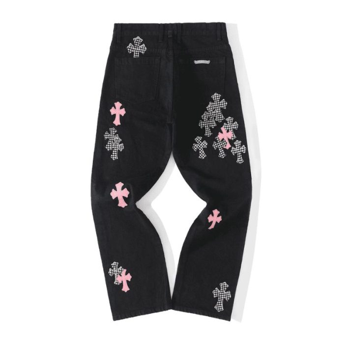 Pants Chrome Hearts Jeans Cross Patch CH114 - Image 2
