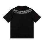 T-shirt Balenciaga Black BL158 - Image 2