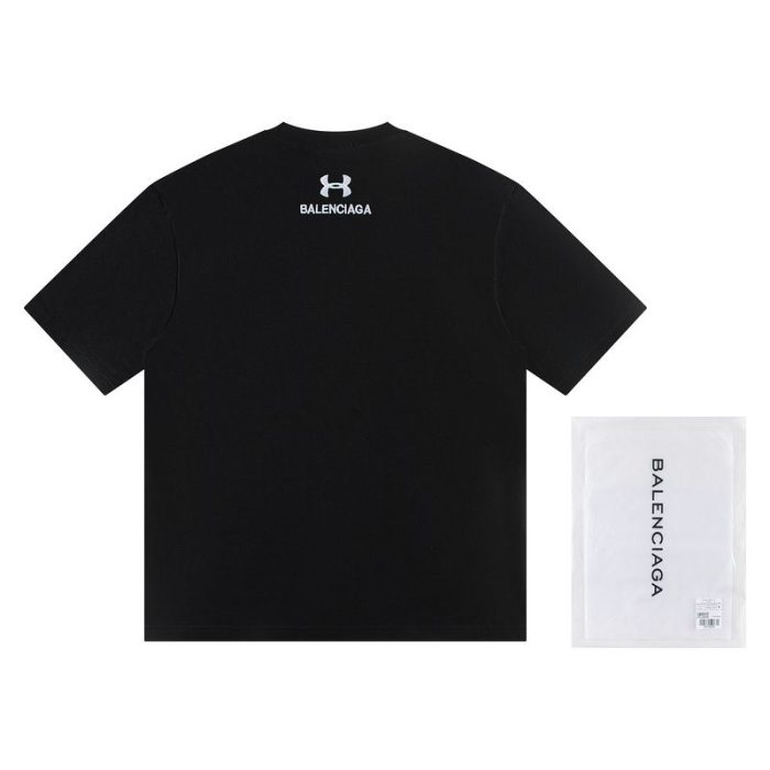 T-shirt Balenciaga Black BL163 - Image 2