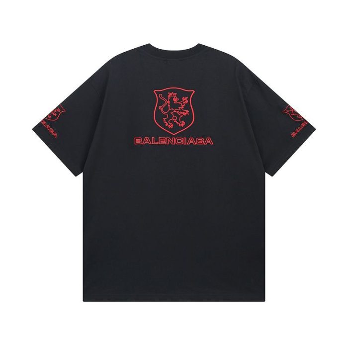 T-shirt Balenciaga Black BL166 - Image 2
