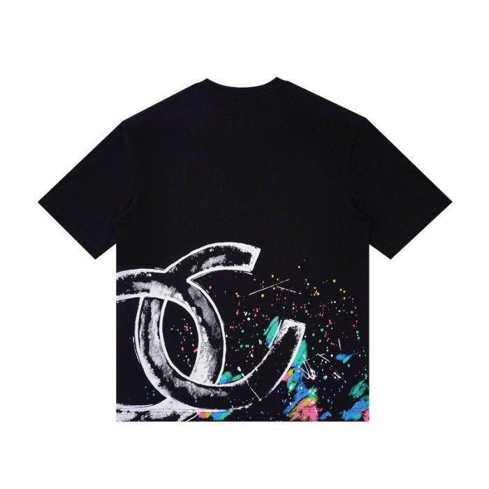 T-shirt Chanel Black CN013 - Image 2