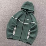 Jacket Nike Tech Fleece Green NK055 - Image 2