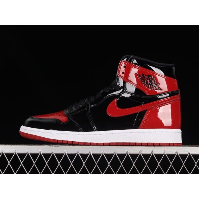 Air Jordan 1 High Paten Bred JDN017 - Image 2