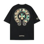 T-Shirt Chrome Hearts Cemetery Cross Logo CH125 - Image 2