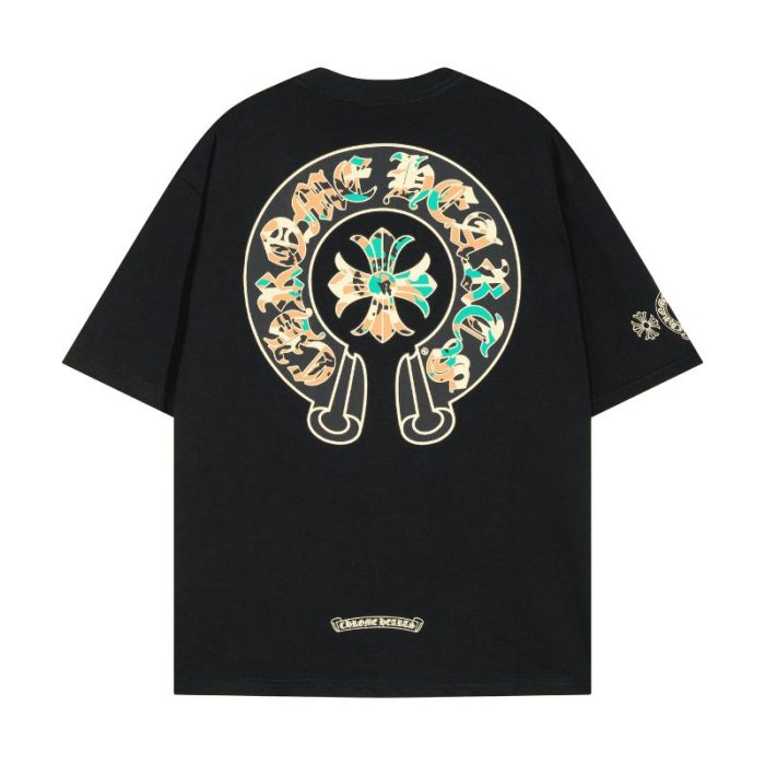 T-Shirt Chrome Hearts Cemetery Cross Logo CH125 - Image 2
