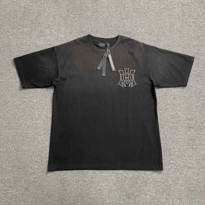 T-shirt Amiri Skate Black AM042 - Image 2