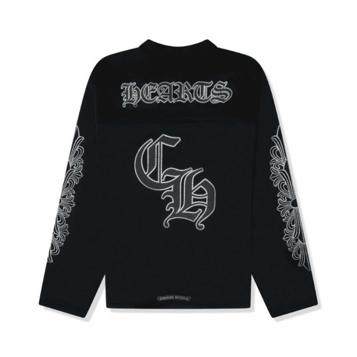 T-Shirt Chrome Hearts Stadium Jersey Black CH127 - Image 2