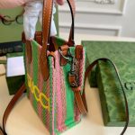 Gucci Straw Mini Shoulder Bag GC221 - Image 3