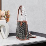 Goyard Anjou Mini Bag Customized Heart Black/Brown GYD025 - Image 2