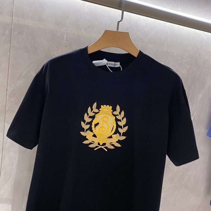 T-shirt Burberry Black BY052 - Image 3