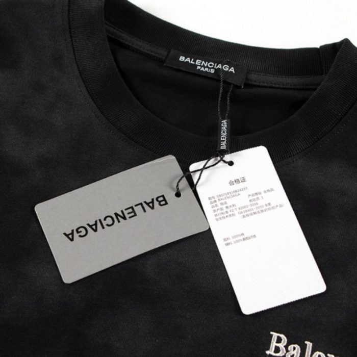 T-shirt Balenciaga Black BL170 - Image 4