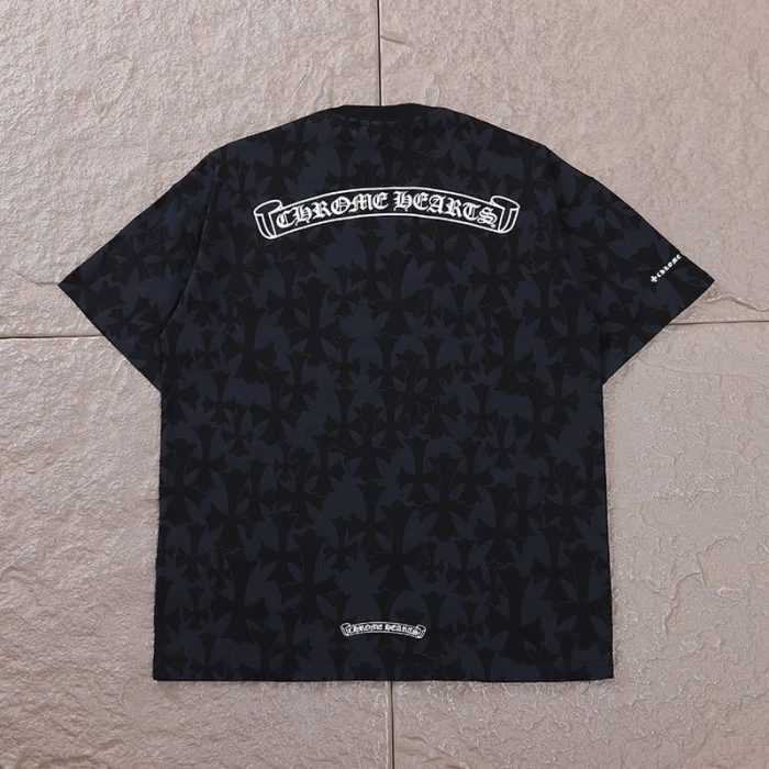 T-Shirt Chrome Hearts Black Cross CH123 - Image 3