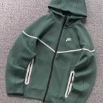 Jacket Nike Tech Fleece Green NK055 - Image 3