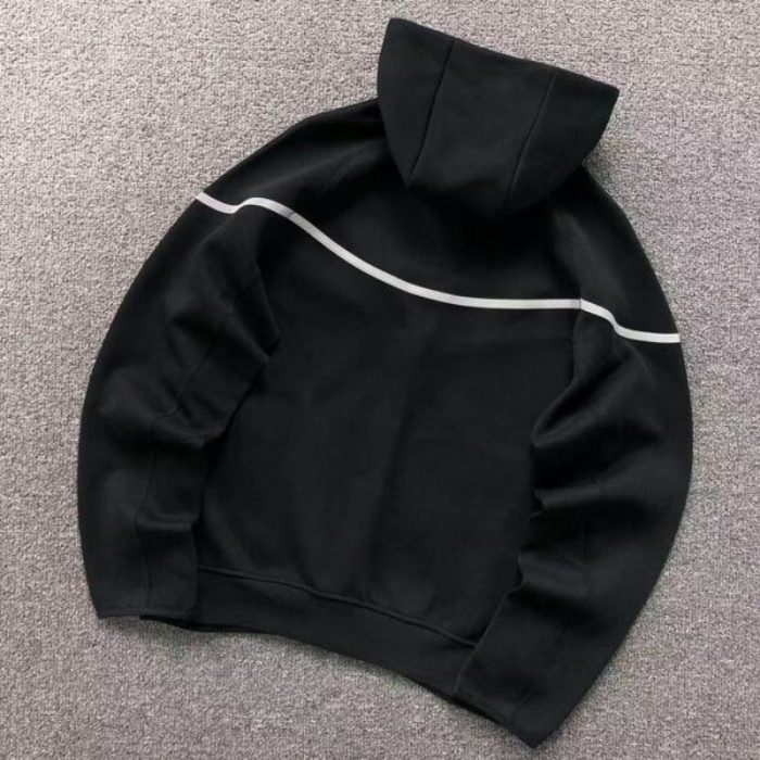 Set Nike Tech Fleece Black (Reflective) NK057 - Image 3