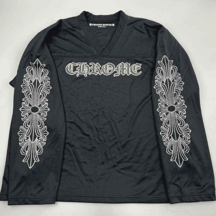 T-Shirt Chrome Hearts Stadium Jersey Black CH127 - Image 3