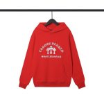 Hoodie Chrome Hearts 3 Cross Red CH133 - Image 3