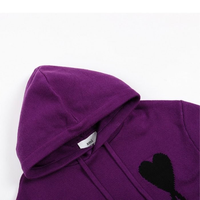 Hoodie Ami Paris AMP002 - Image 4