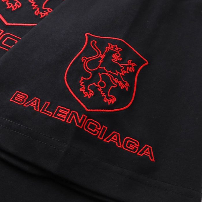 T-shirt Balenciaga Black BL166 - Image 5
