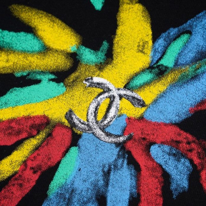 T-shirt Chanel Black CN012 - Image 5