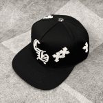 Cap Chrome Hearts Cross Patch Black CH121 - Image 4