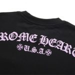 T-Shirt Chrome Hearts Matty Boy Shoulder CH122 - Image 4
